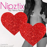 RED GLITTER HEART